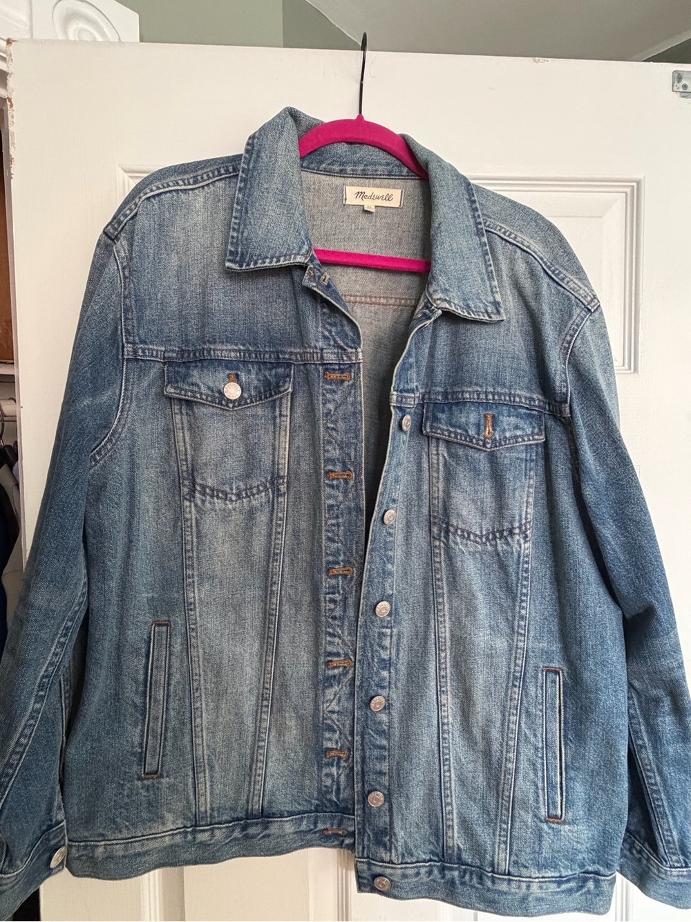 Madewell Faded Blue Denim Jacket